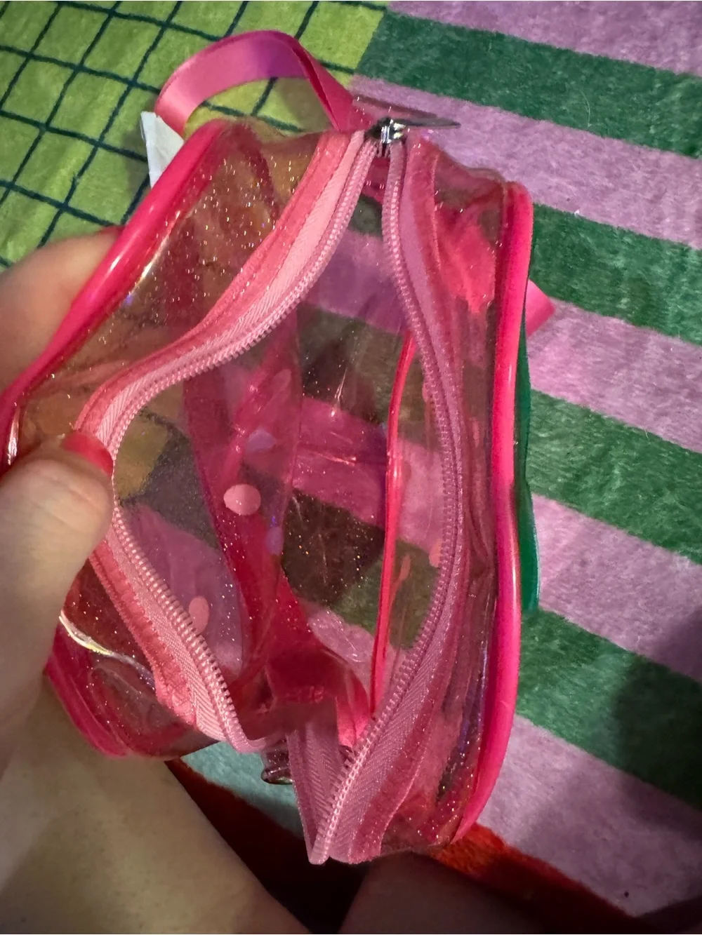 Kids Strawberry Crossbody Bag - Pink